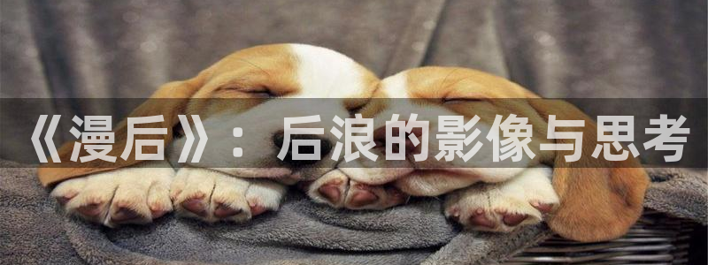 冬日之后是樱花漫画：《漫后》：后浪的影像与思考